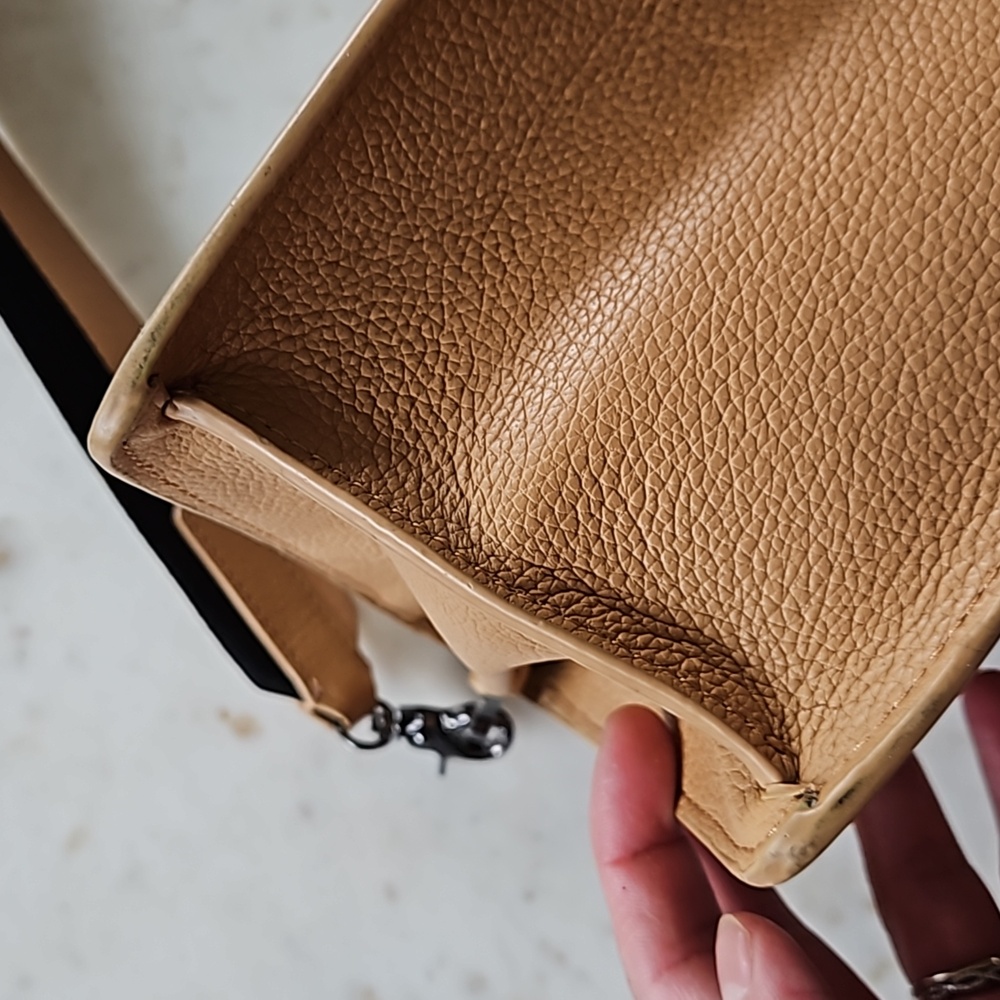 Botkier Tan Trigger Flap Satchel - image 7